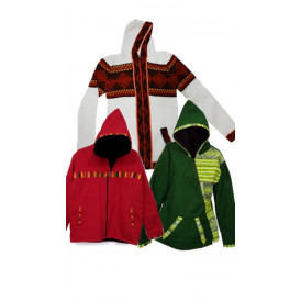 Set of jackets with hood